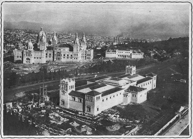 Pavellón de España en la Exposición de 1929
